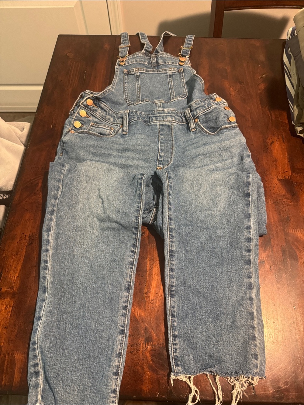 Universal Thread Light Blue Denim Overalls